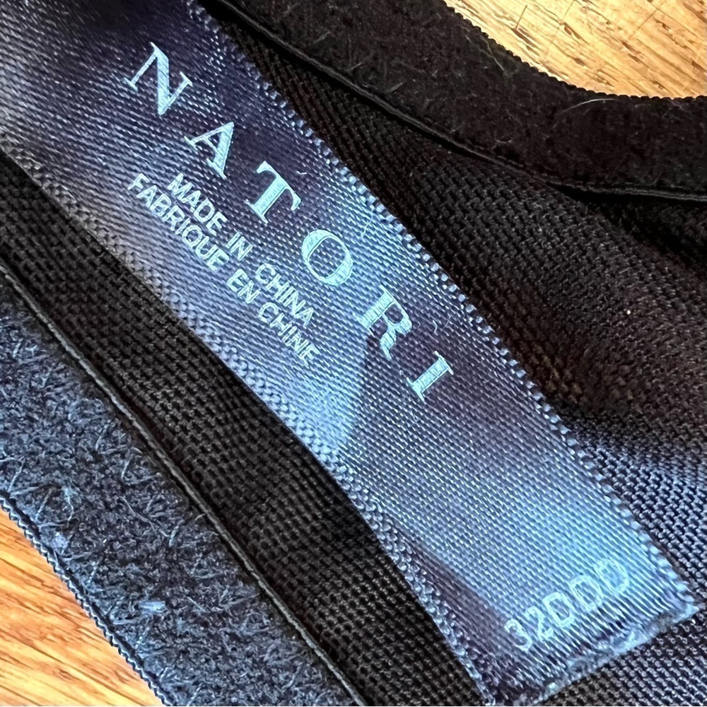 Natori Black Padded Underwire Bra 32DDD - Picture 6 of 6